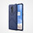 Ultra-thin Silicone Gel Soft Case 360 Degrees Cover C03 for OnePlus 7T Pro Blue
