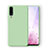 Ultra-thin Silicone Gel Soft Case 360 Degrees Cover C03 for Samsung Galaxy A70 Green