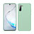 Ultra-thin Silicone Gel Soft Case 360 Degrees Cover C04 for Samsung Galaxy Note 10 5G Green