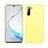 Ultra-thin Silicone Gel Soft Case 360 Degrees Cover C04 for Samsung Galaxy Note 10 5G Yellow