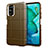 Ultra-thin Silicone Gel Soft Case 360 Degrees Cover C05 for Huawei Honor View 30 5G Brown