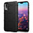Ultra-thin Silicone Gel Soft Case 360 Degrees Cover C06 for Huawei P20 Black