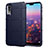 Ultra-thin Silicone Gel Soft Case 360 Degrees Cover C06 for Huawei P20 Blue