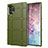 Ultra-thin Silicone Gel Soft Case 360 Degrees Cover C06 for Samsung Galaxy Note 10 Plus Green