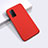 Ultra-thin Silicone Gel Soft Case 360 Degrees Cover for Huawei Honor Play4T Pro Red