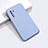 Ultra-thin Silicone Gel Soft Case 360 Degrees Cover for Huawei Nova 7 SE 5G Sky Blue