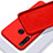 Ultra-thin Silicone Gel Soft Case 360 Degrees Cover for Huawei P20 Lite (2019) Red