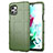 Ultra-thin Silicone Gel Soft Case 360 Degrees Cover for LG Q92 5G Green