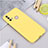 Ultra-thin Silicone Gel Soft Case 360 Degrees Cover for Motorola Moto E20 Yellow