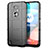 Ultra-thin Silicone Gel Soft Case 360 Degrees Cover for Motorola Moto E7 (2020) Black
