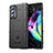 Ultra-thin Silicone Gel Soft Case 360 Degrees Cover for Motorola Moto Edge 20 5G Black