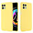 Ultra-thin Silicone Gel Soft Case 360 Degrees Cover for Motorola Moto Edge 20 Lite 5G Yellow