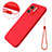 Ultra-thin Silicone Gel Soft Case 360 Degrees Cover for Motorola Moto Edge 40 5G Red