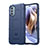 Ultra-thin Silicone Gel Soft Case 360 Degrees Cover for Motorola Moto G31 Blue