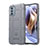 Ultra-thin Silicone Gel Soft Case 360 Degrees Cover for Motorola Moto G31 Gray