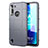 Ultra-thin Silicone Gel Soft Case 360 Degrees Cover for Motorola Moto G8 Power Lite Gray