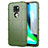 Ultra-thin Silicone Gel Soft Case 360 Degrees Cover for Motorola Moto G9 Play Green