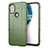 Ultra-thin Silicone Gel Soft Case 360 Degrees Cover for OnePlus Nord N10 5G Army green