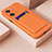 Ultra-thin Silicone Gel Soft Case 360 Degrees Cover for OnePlus Nord N20 SE Orange