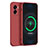 Ultra-thin Silicone Gel Soft Case 360 Degrees Cover for OnePlus Nord N300 5G Red