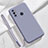 Ultra-thin Silicone Gel Soft Case 360 Degrees Cover for Oppo A11s Lavender Gray