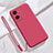 Ultra-thin Silicone Gel Soft Case 360 Degrees Cover for Oppo A36 Red
