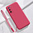 Ultra-thin Silicone Gel Soft Case 360 Degrees Cover for Oppo A55S 5G Red