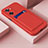 Ultra-thin Silicone Gel Soft Case 360 Degrees Cover for Oppo A57 4G Red
