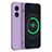 Ultra-thin Silicone Gel Soft Case 360 Degrees Cover for Oppo A58 5G Clove Purple