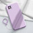 Ultra-thin Silicone Gel Soft Case 360 Degrees Cover for Oppo A73 5G Purple