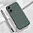 Ultra-thin Silicone Gel Soft Case 360 Degrees Cover for Oppo A76 Midnight Green