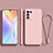 Ultra-thin Silicone Gel Soft Case 360 Degrees Cover for Oppo K9S 5G Pink