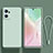Ultra-thin Silicone Gel Soft Case 360 Degrees Cover for Oppo Reno7 SE 5G Matcha Green