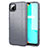 Ultra-thin Silicone Gel Soft Case 360 Degrees Cover for Realme C11 Gray