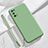 Ultra-thin Silicone Gel Soft Case 360 Degrees Cover for Realme X7 5G Matcha Green