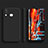 Ultra-thin Silicone Gel Soft Case 360 Degrees Cover for Samsung Galaxy A10s Black
