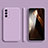 Ultra-thin Silicone Gel Soft Case 360 Degrees Cover for Samsung Galaxy F13 4G Clove Purple