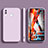 Ultra-thin Silicone Gel Soft Case 360 Degrees Cover for Samsung Galaxy M01s Clove Purple