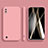 Ultra-thin Silicone Gel Soft Case 360 Degrees Cover for Samsung Galaxy M10 Pink