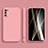Ultra-thin Silicone Gel Soft Case 360 Degrees Cover for Samsung Galaxy M52 5G Pink