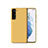 Ultra-thin Silicone Gel Soft Case 360 Degrees Cover for Samsung Galaxy S21 5G Yellow
