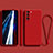 Ultra-thin Silicone Gel Soft Case 360 Degrees Cover for Samsung Galaxy S23 5G Red