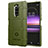 Ultra-thin Silicone Gel Soft Case 360 Degrees Cover for Sony Xperia 1 Green