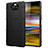 Ultra-thin Silicone Gel Soft Case 360 Degrees Cover for Sony Xperia 10 Black