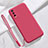 Ultra-thin Silicone Gel Soft Case 360 Degrees Cover for Vivo Y20 Red Wine