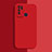 Ultra-thin Silicone Gel Soft Case 360 Degrees Cover for Vivo Y50 Red