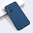 Ultra-thin Silicone Gel Soft Case 360 Degrees Cover for Xiaomi Mi 10T Pro 5G Navy Blue