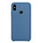 Ultra-thin Silicone Gel Soft Case 360 Degrees Cover for Xiaomi Mi 8 Blue