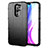 Ultra-thin Silicone Gel Soft Case 360 Degrees Cover for Xiaomi Redmi 9 Prime India Black