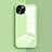 Ultra-thin Silicone Gel Soft Case 360 Degrees Cover G01 for Apple iPhone 13 Army green